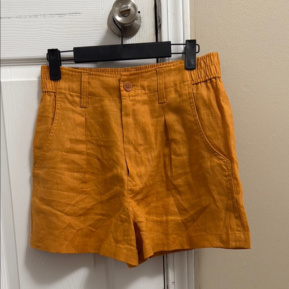 Madewell Linen Shorts- Size 0
